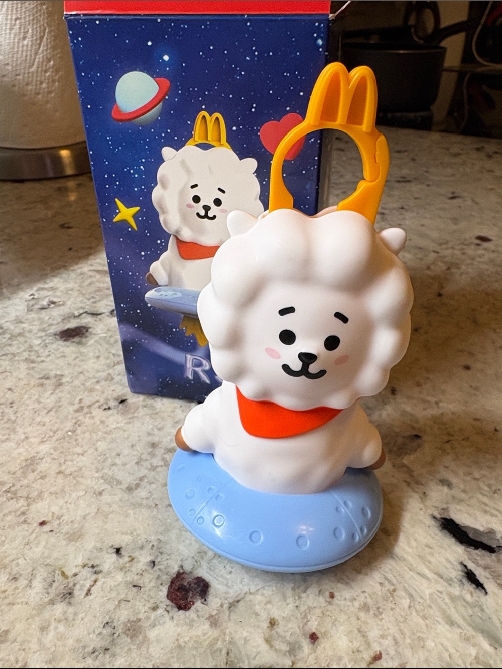 BT21 RJ McDonald's Happy Meal Toy New in Box  K-pop BTS